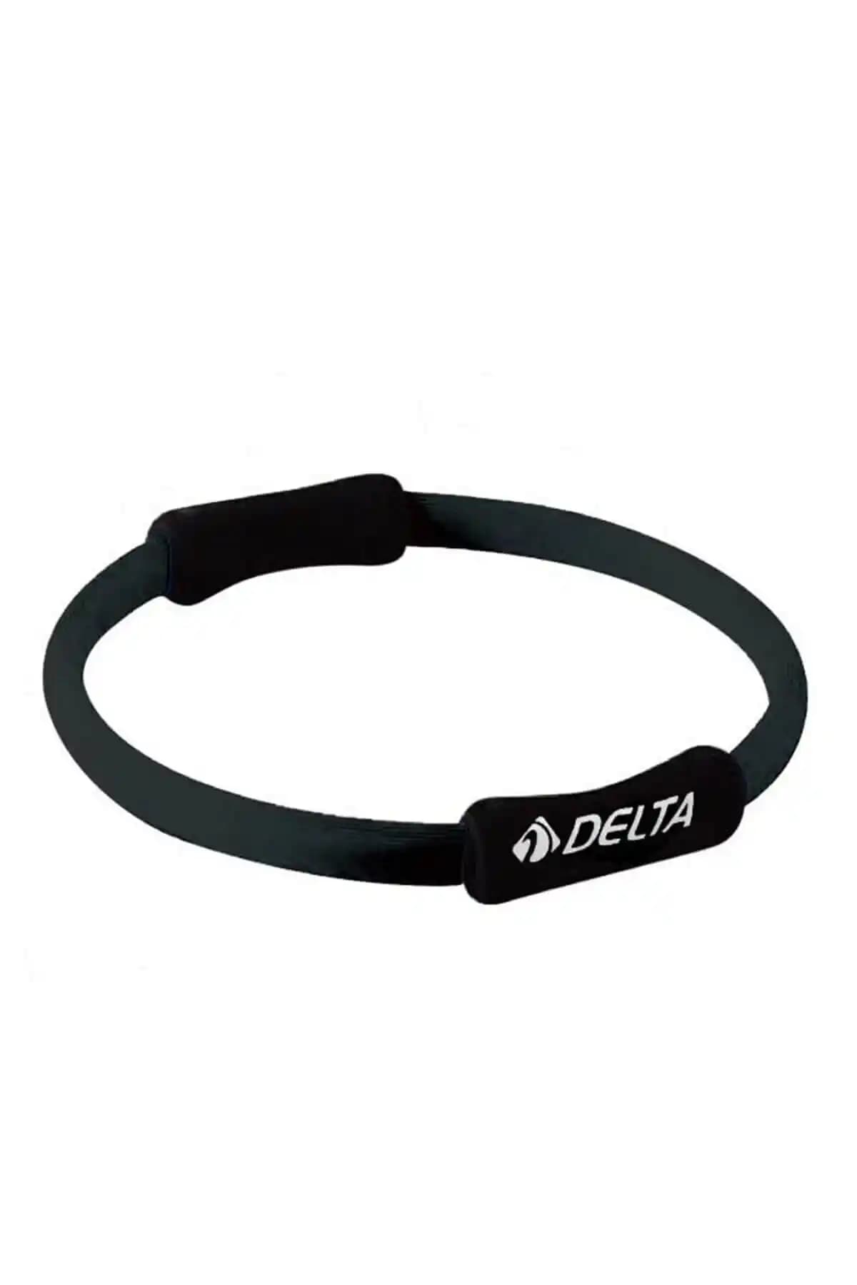 Delta Siyah 35 Cm Dura-strong Pilates Çemberi: Dayanıklı ve Çok Yönlü Egzersiz Aracı