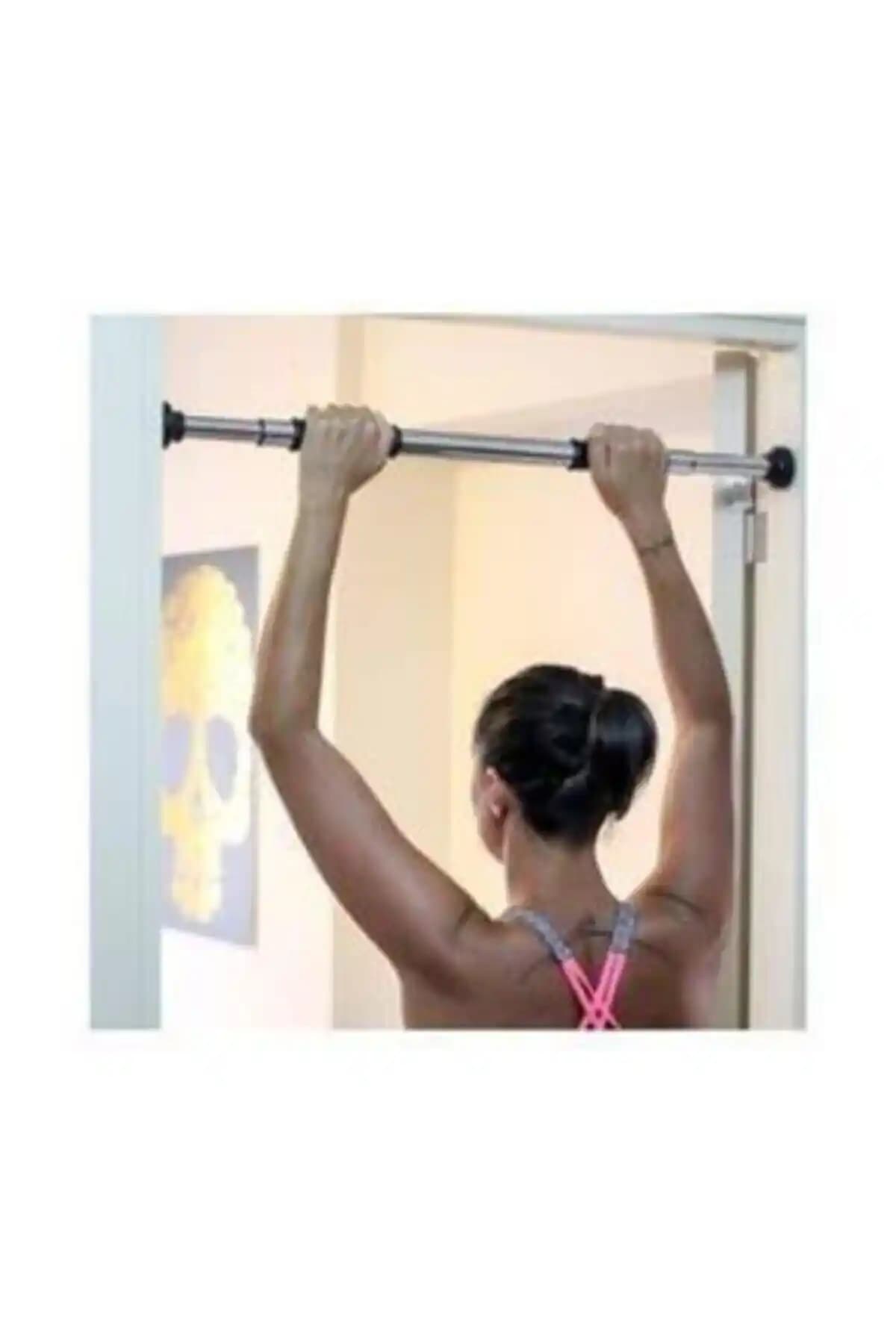 Demirhan Kapı Arası Ayarlanabilir Barfiks Barı: Dayanıklı ve Çok Yönlü Evde Spor Çözümü