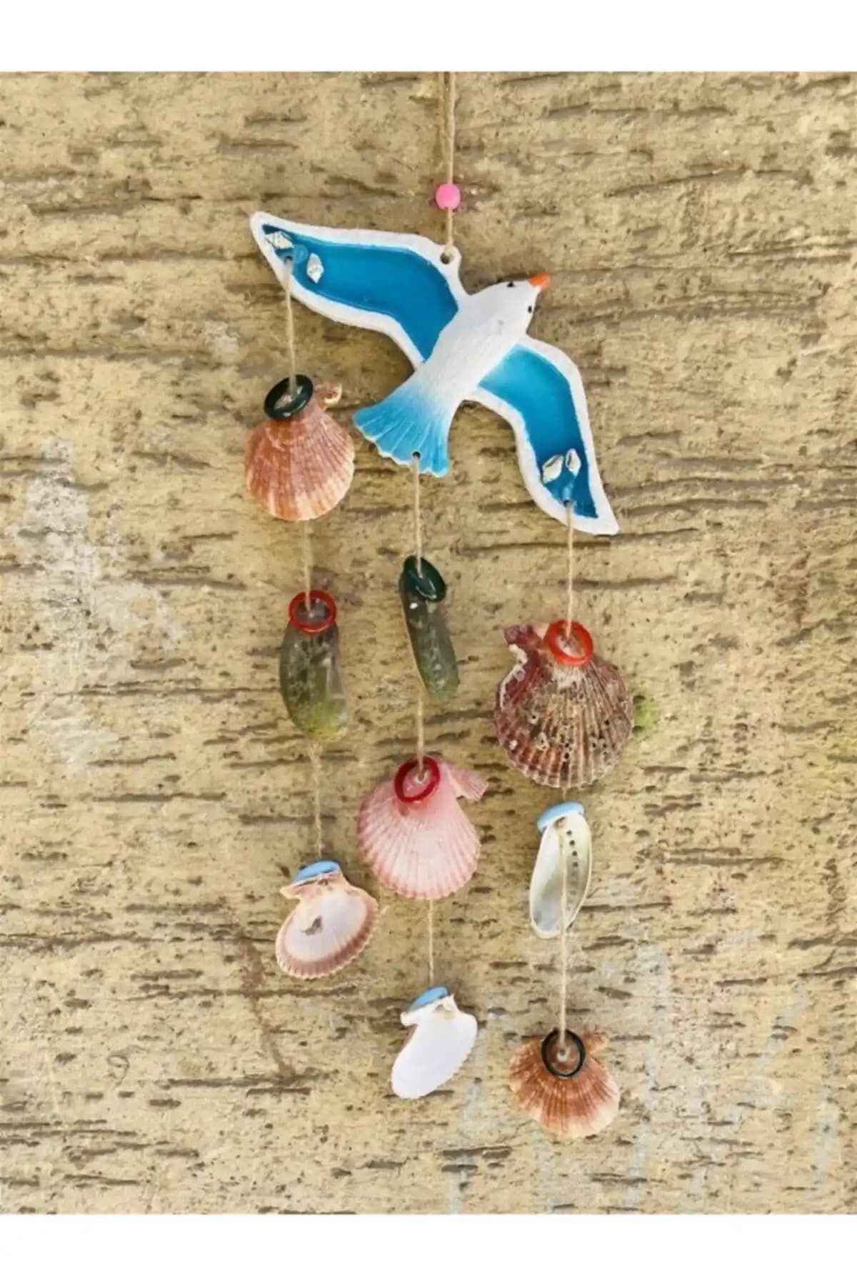 Deniz Kabuklu Martı Rüzgar Çanı ile Doğal ve Estetik Dekorasyon Çözümleri