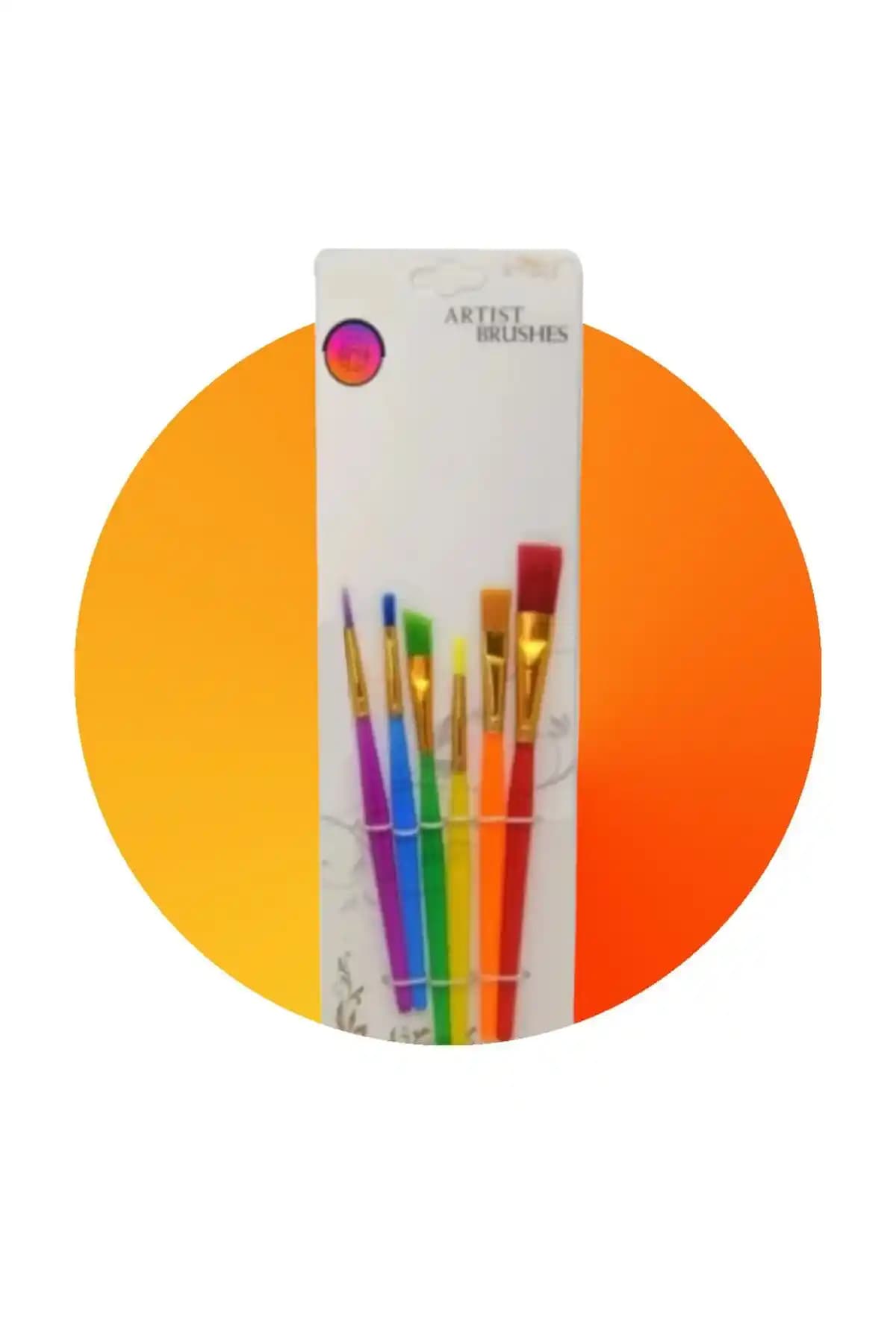 DESUP MODEL 6'lı Fırça Seti Profesyonel ve Hobi Kullanımı İçin Uygun Fırça Koleksiyonu