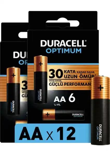 Duracell Optimum AA Alkalin Pil: Yüksek Performans ve Uzun Ömür Sunan Güç Kaynağı