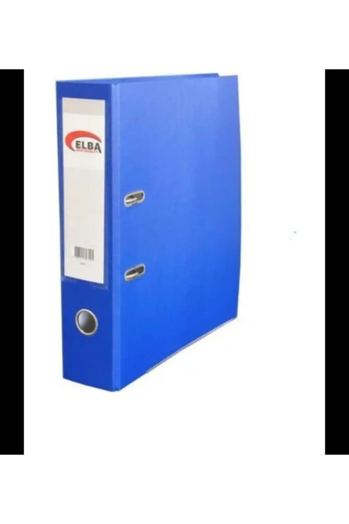 Elba Klasör Geniş A4 Mavi: Ofis ve Eğitim İçin Şık ve Pratik Belge Saklama Çözümü