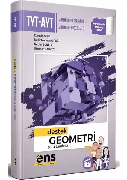 ENS Yayıncılık TYT AYT Geometri Destek Soru Bankası Ebru Saydam ile Sistematik Öğrenme