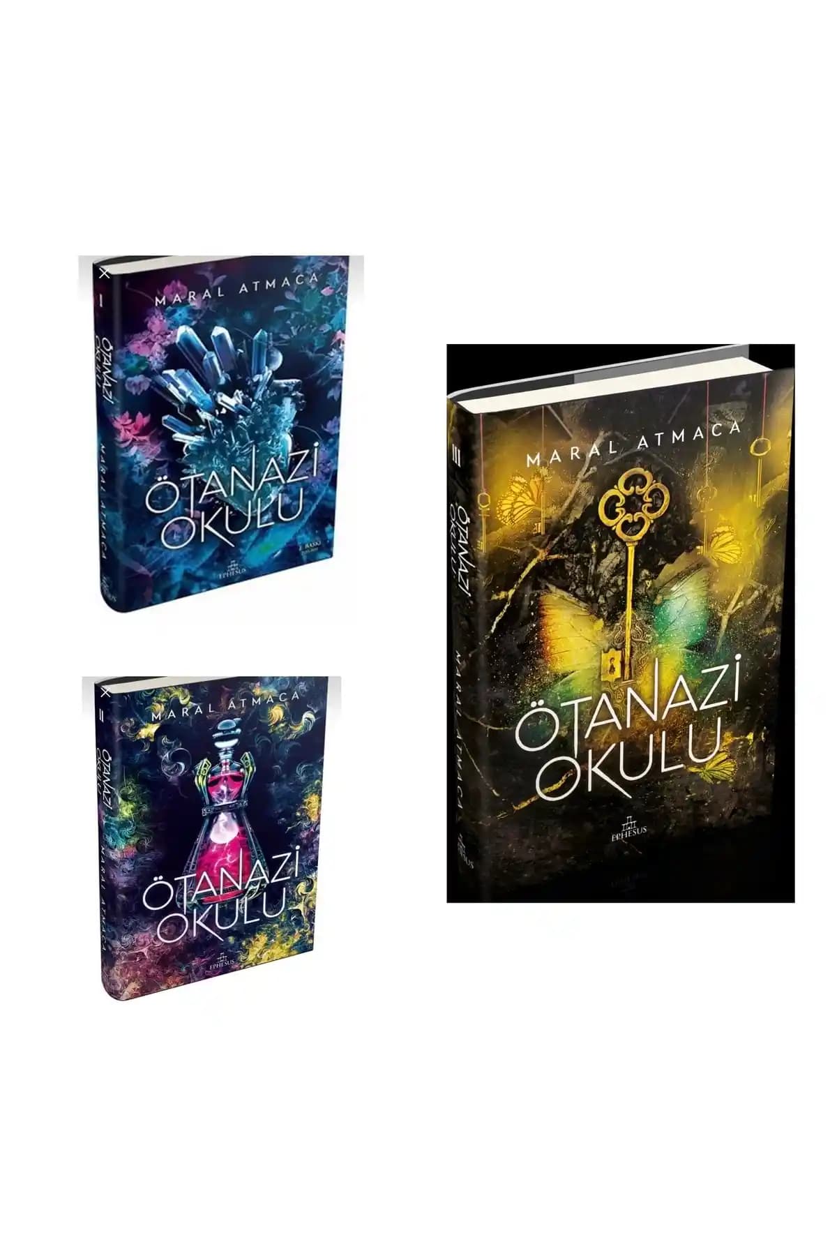 Ephesus Yayınları Ötanazi Okulu 1-2-3 Ciltli Set: Gençlik Edebiyatında Yeni Bir Soluk
