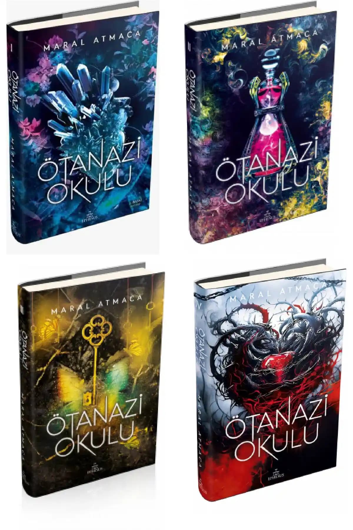 Ephesus Yayınları Ötanazi Okulu Serisi: Gençlik İçin Modern ve Dayanıklı Edebiyat Koleksiyonu