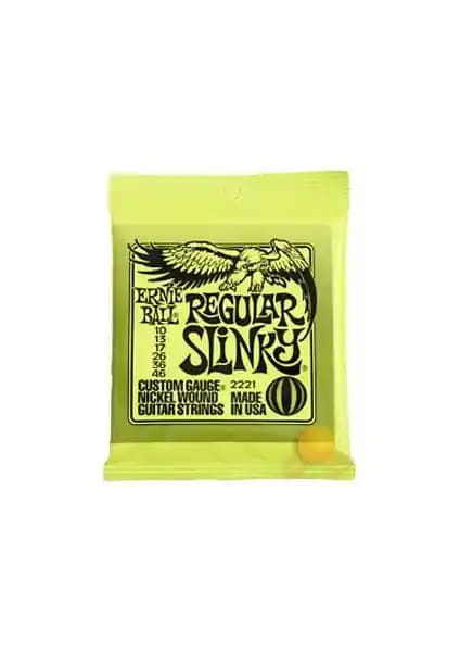 Ernie Ball Po 2221 Elektro Gitar Tel Seti: Yüksek Performans ve Uzun Ömür