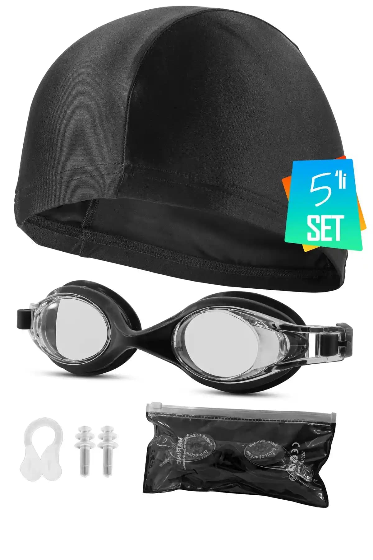 EvRossa 5’li Yüzme Seti: Konforlu ve Güvenli Yüzme Deneyimi İçin Uygun