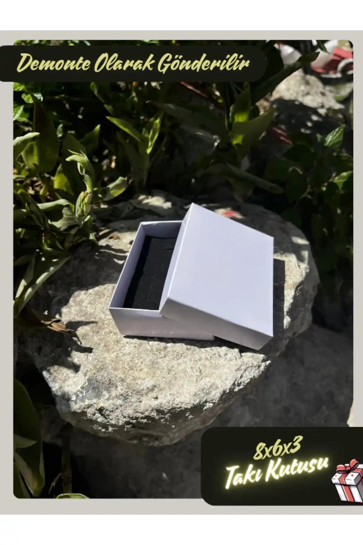 Fatih Kutu 8x6x3 Lila Renk Süngerli Takı Kutusu Şık ve Kullanışlı Saklama Çözümü