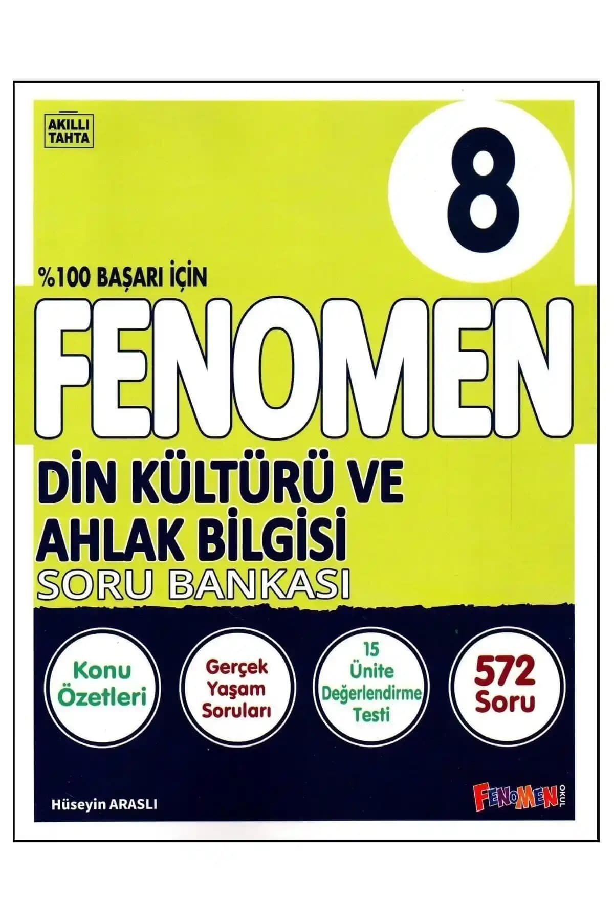 Fenomen 8. Sınıf LGS Din Kültürü ve Ahlak Bilgisi Konu Özetli Soru Bankası Güncel Baskı