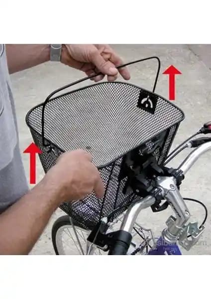 Fonte PS-CK-1604 Tak-Çıkar Bisiklet Sepeti: Kullanışlı ve Dayanıklı Pratik Taşıma Çözümü