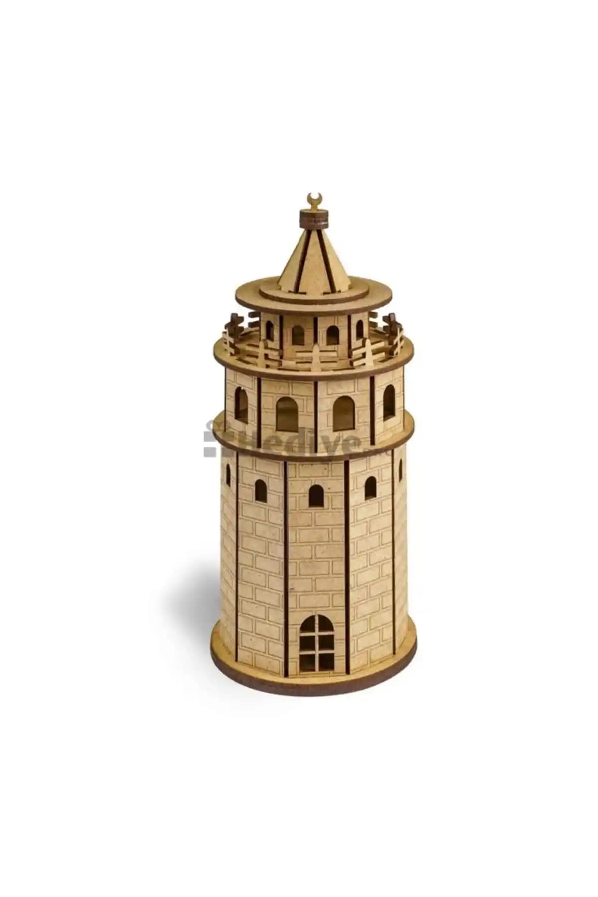 Galata Kulesi Ahşap Maketi: Çocuklar İçin Eğitici ve Eğlenceli Model Tasarımı