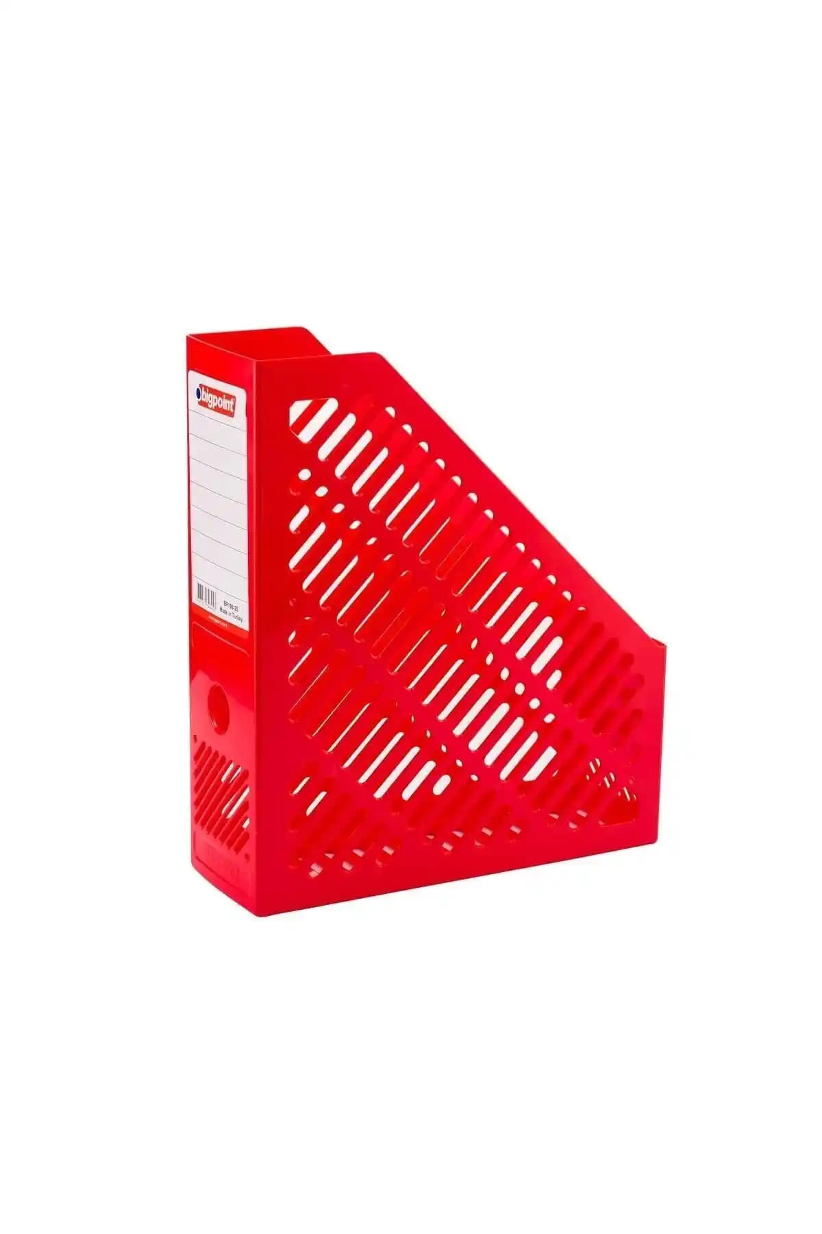 Genel Markalar Bigpoint Plastik Kırmızı Klasör Ofis ve Okul Kullanımı İçin Uygun