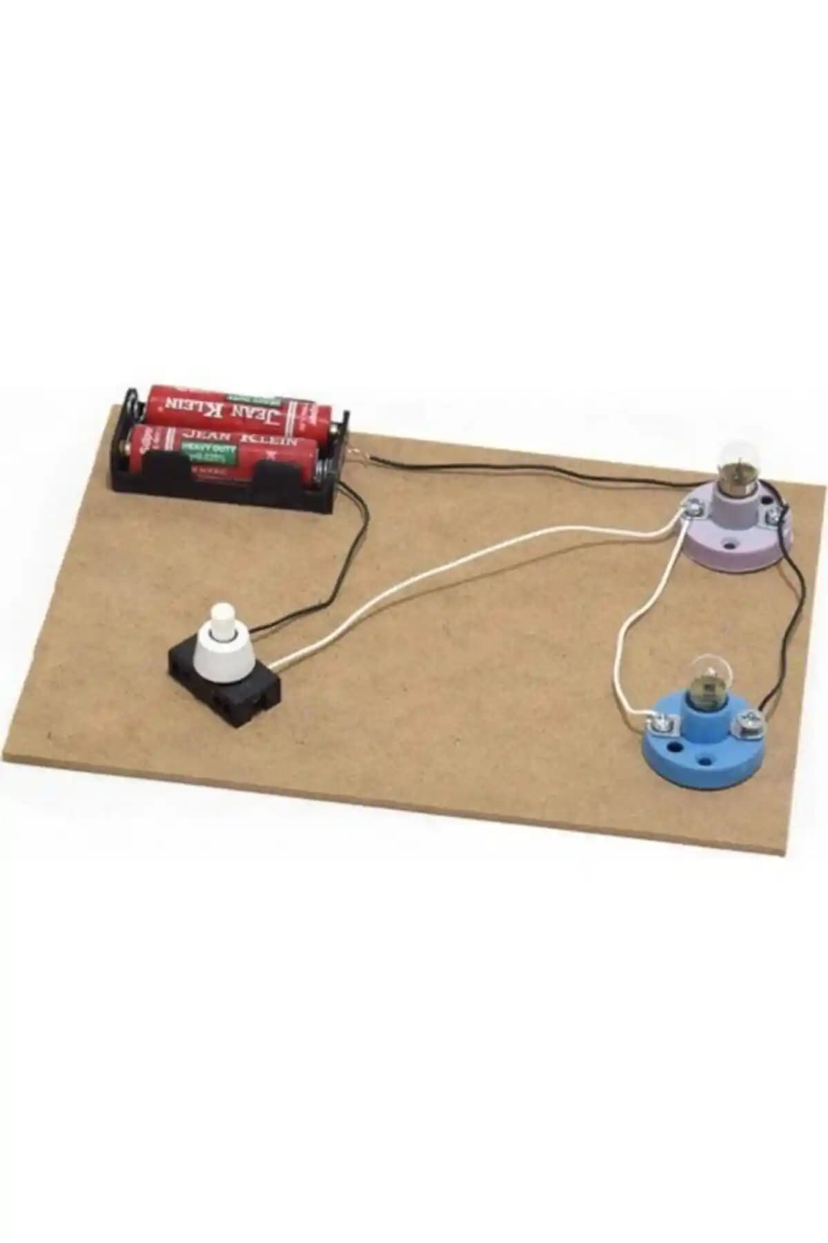 Genel Markalar Lamba Deney Seti: Temel Elektrik Devreleri Öğrenme ve Pratik İçin Uygun