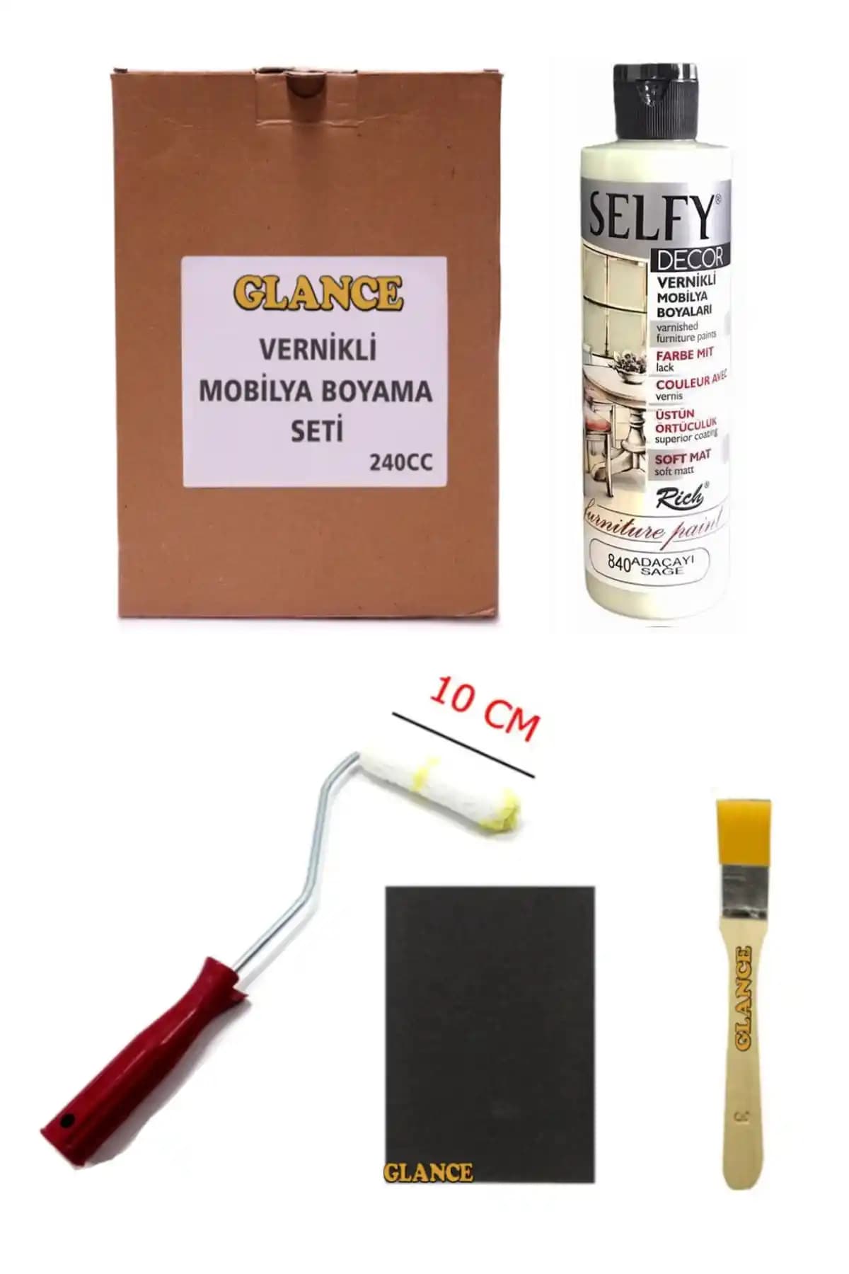 GLANCE Rich Selfy Decor 240 CC Mobilya Boyası Detaylı İnceleme ve Kullanım Rehberi