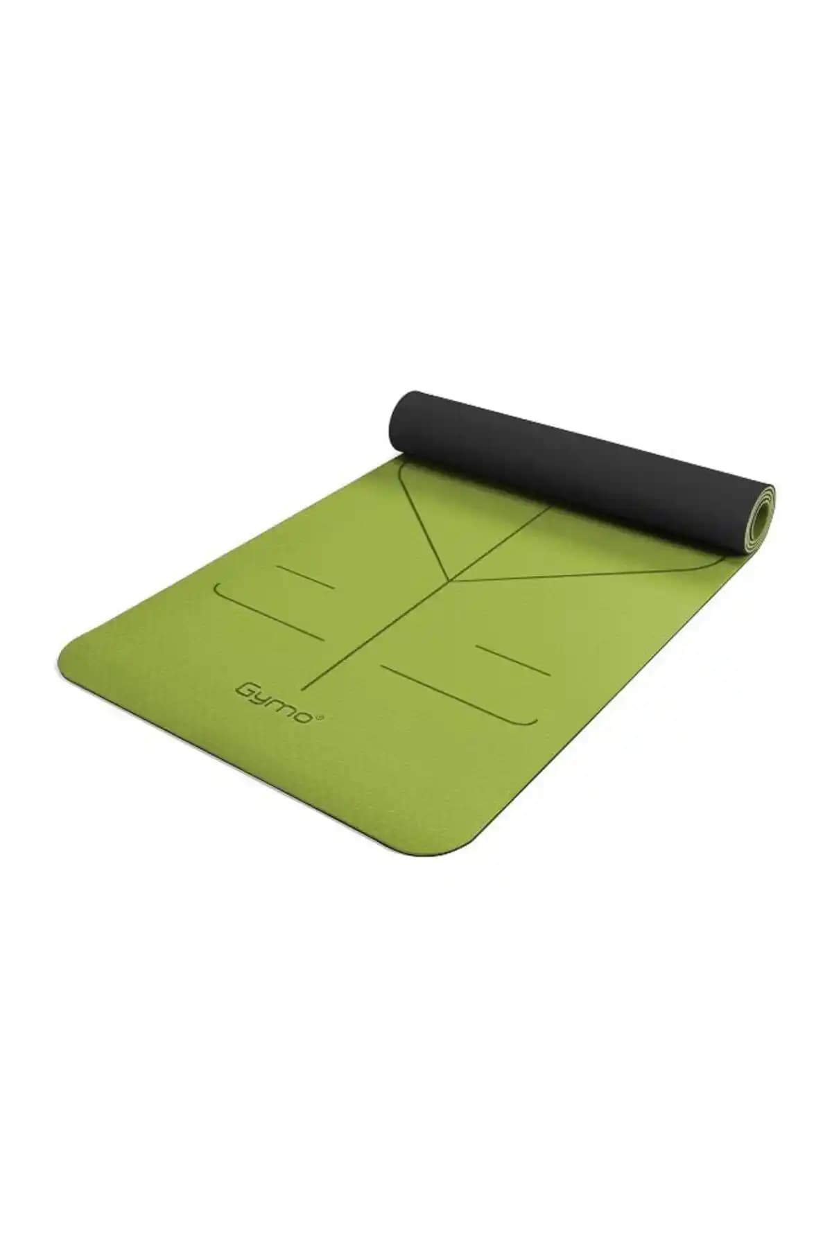 Gymo Hizalamalı 6mm TPE Yoga Matı: Çevre Dostu ve Konforlu Yoga Deneyimi