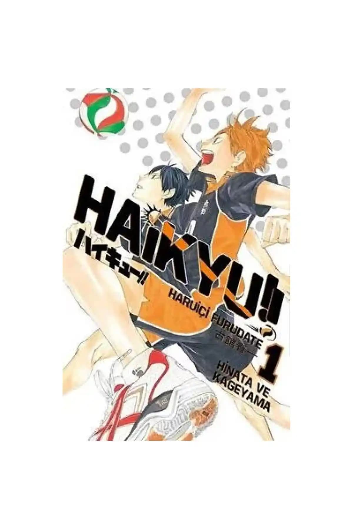 Haikyu!! 1. Cilt Türkçe Baskı Spor ve Takım Ruhu Temalı Manga Kitabı
