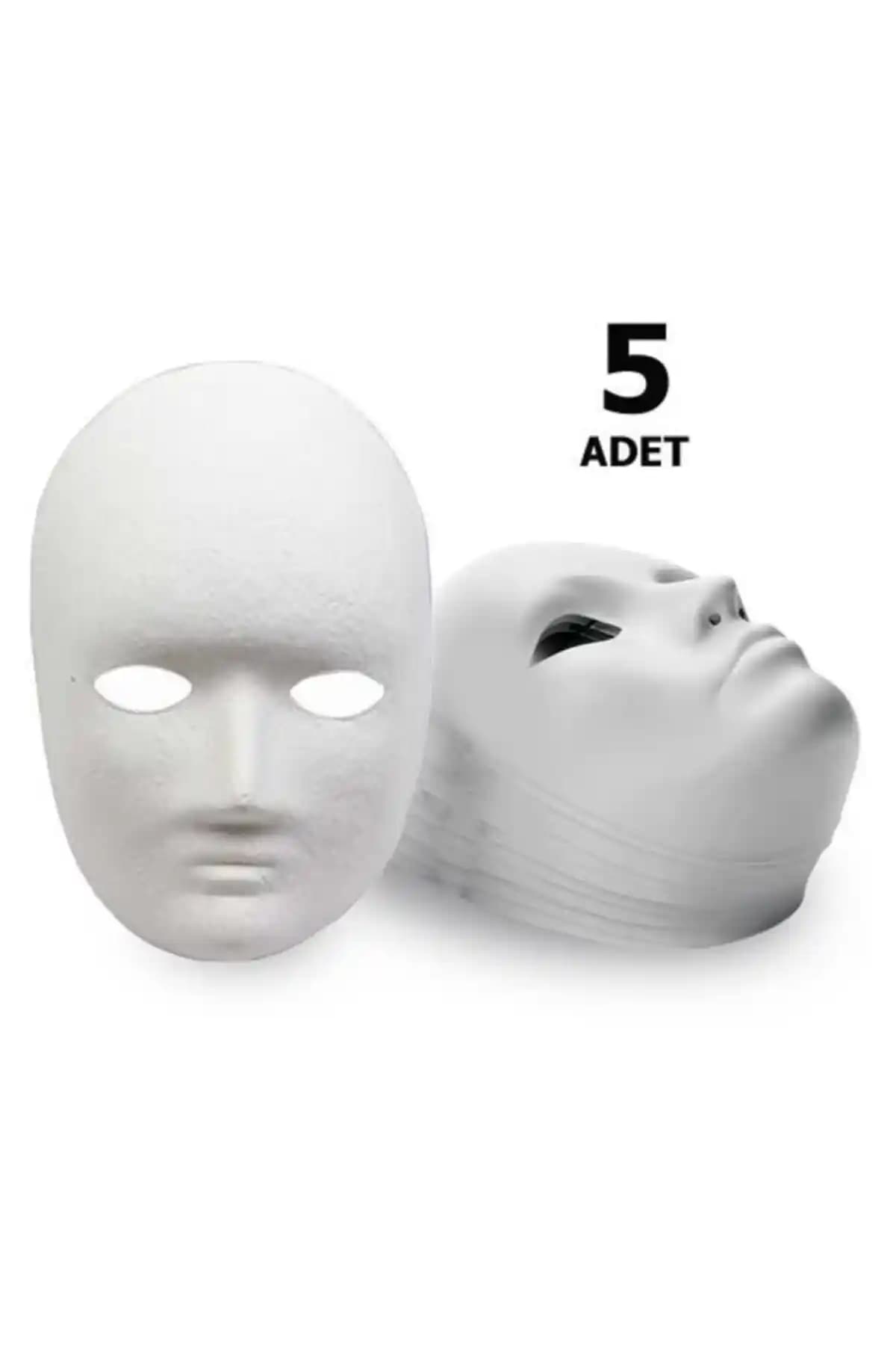 Hobialem 5 Adet Karton Maske: Yaratıcı ve Eğlenceli Çocuk ve Yetişkin Aktivitesi