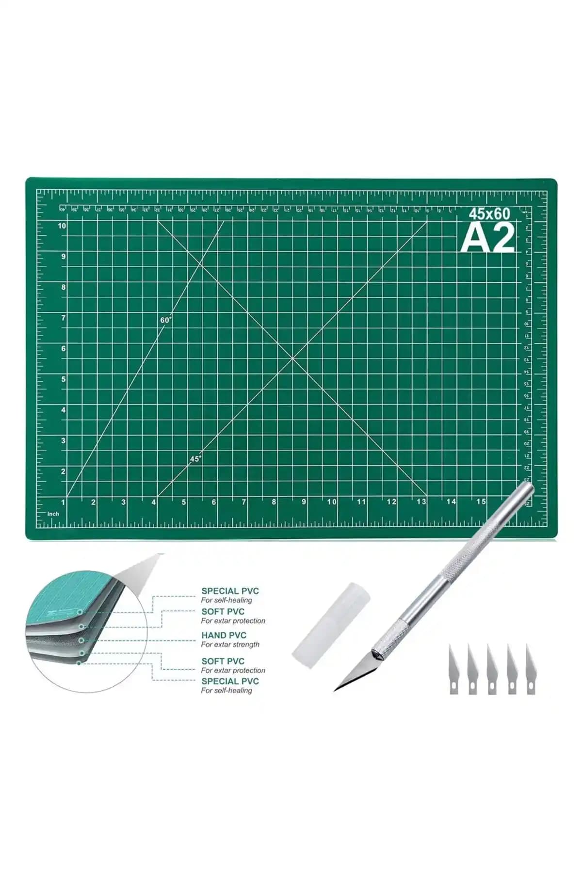 Hobialem Çift Taraflı Kesim Matı ve Kretuar Bıçağı: Profesyonel ve Pratik Çözüm