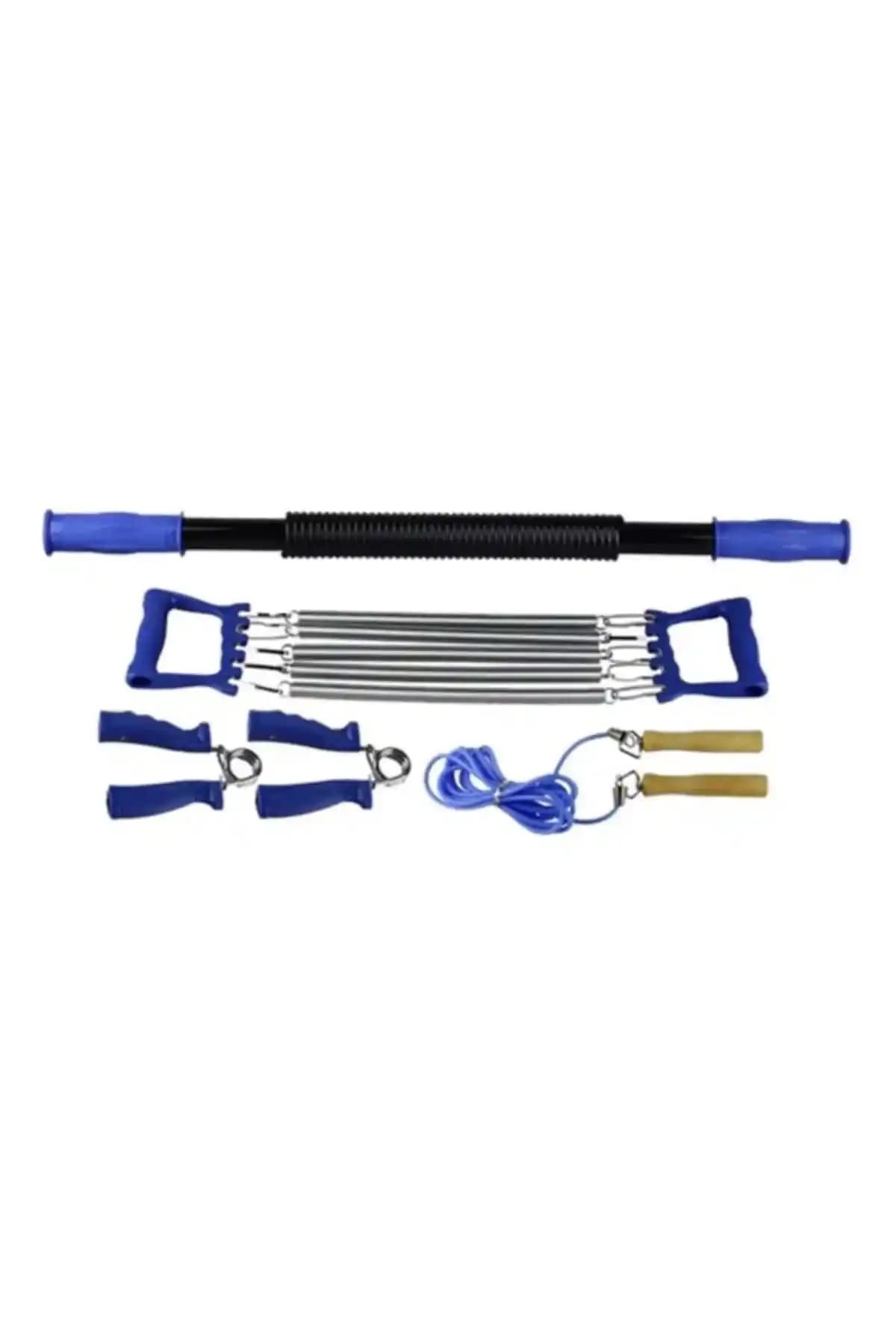 Hsport Deluxe Set ile Kas Güçlendirme ve Kardiyo Egzersizleri İçin Çok Yönlü Spor Seti