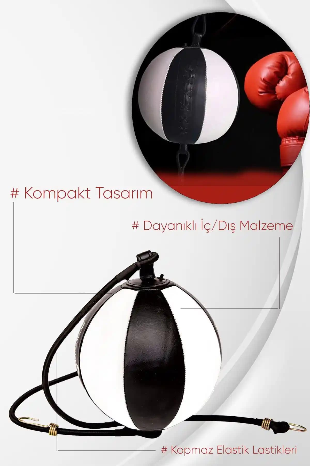 Hsport Yüksek Kalite Boks Topu ile Güç ve Reflekslerinizi Geliştirin