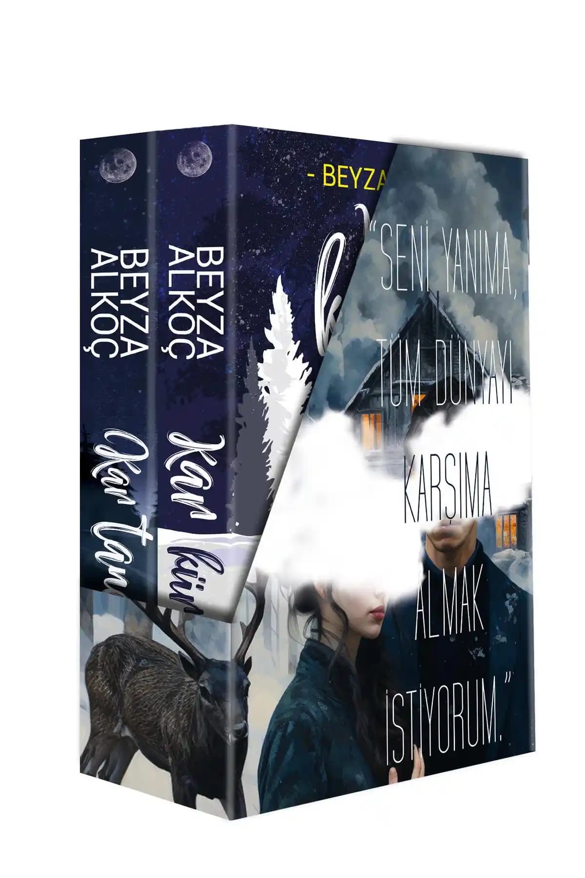 İndigo Kitap Kar Küresi Serisi Seti: Edebiyat ve Dekorasyonun Şık Buluşması