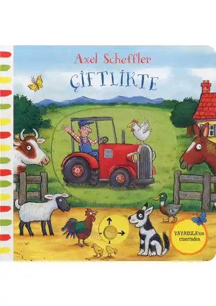 İş Bankası Kültür Yayınları Çiftlikte Hareketli Kitap Çocuklar İçin Eğlenceli ve Eğitici Deneyim