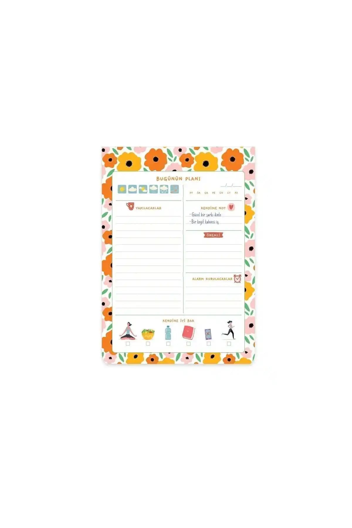 Keskin Color A5 Günlük Planner Blok Renkli ve İşlevsel Planlama Aracı