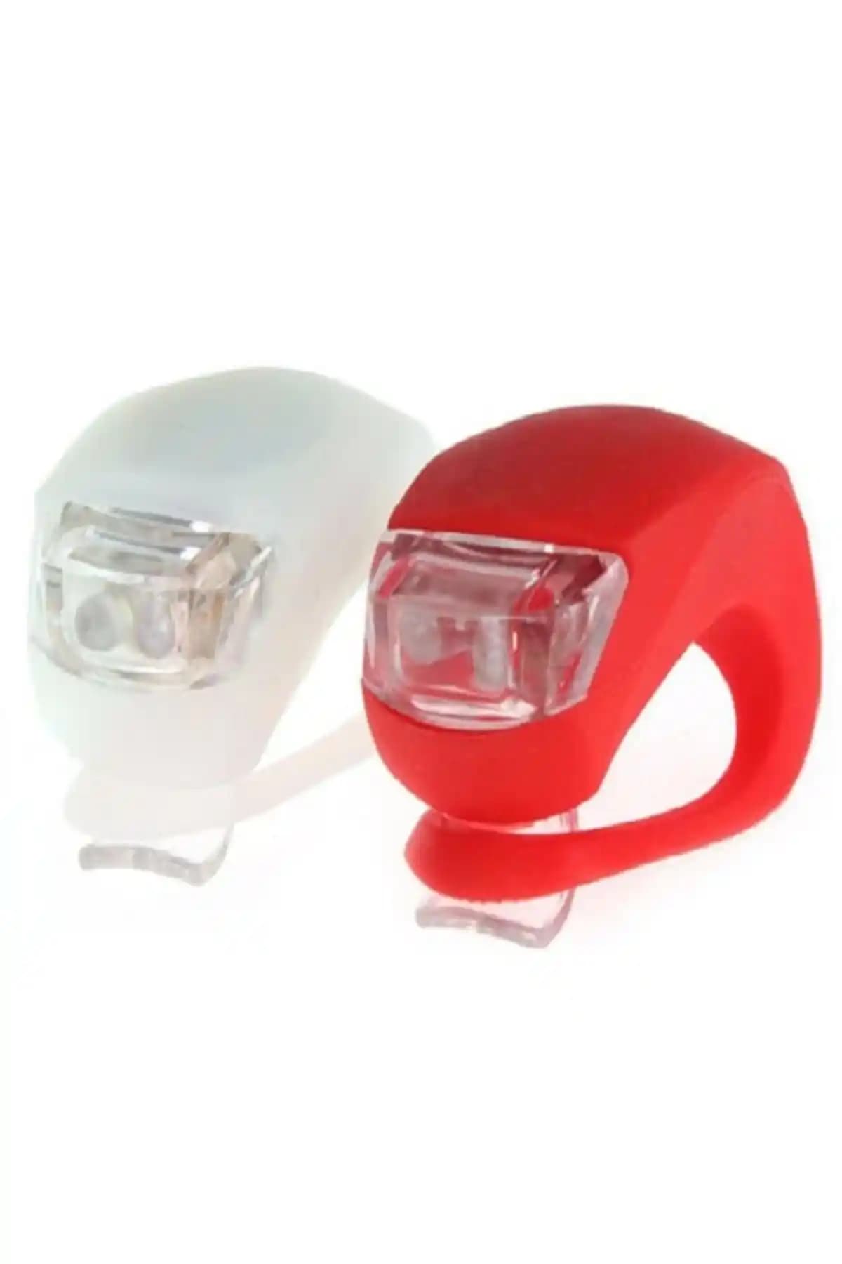 Ksmart K-3781 LED İkili Bisiklet Gidon Işığı Güçlü Aydınlatma ve Şık Tasarım