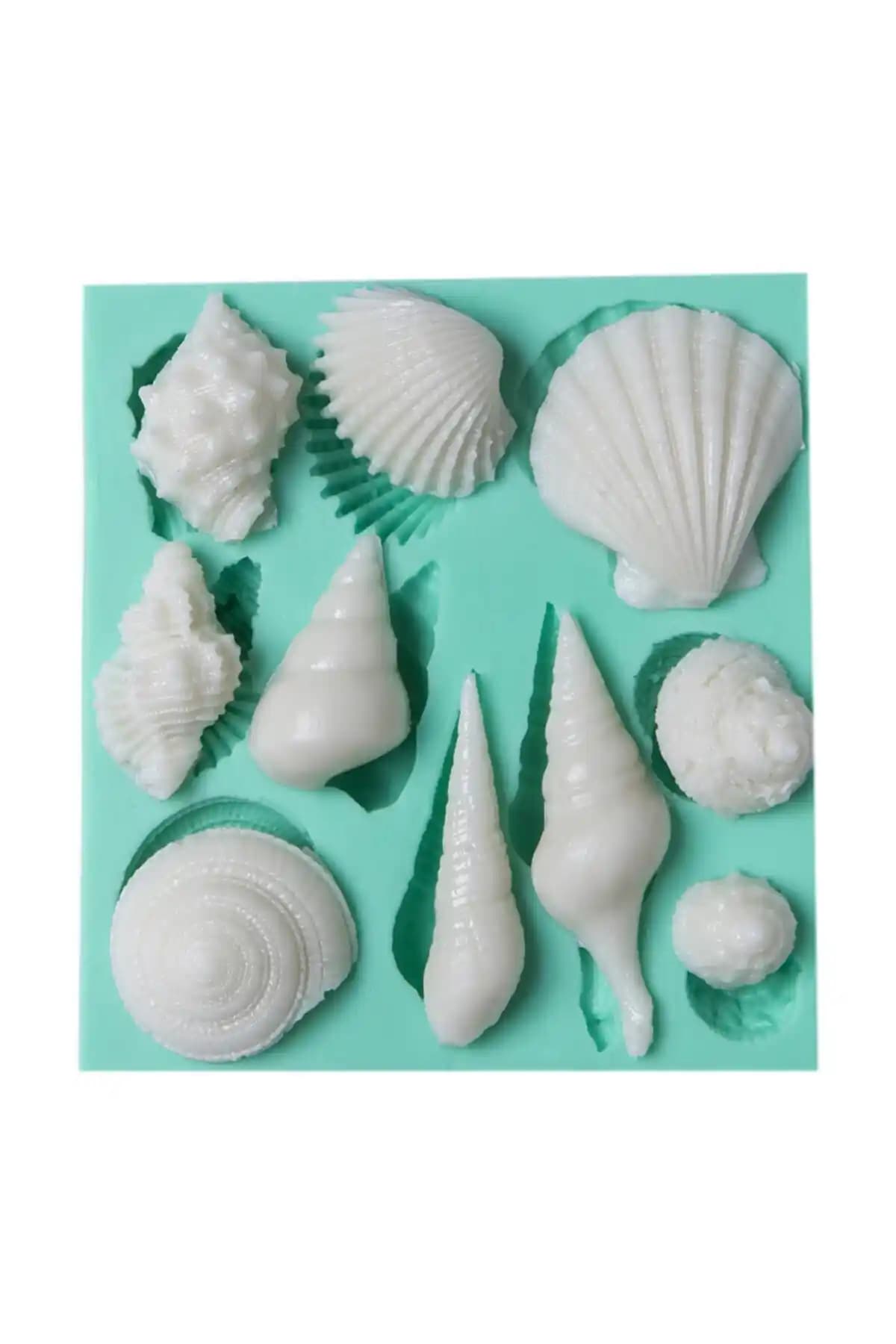 Kurdelya Deniz Kabukları Silikon Kalıbı ile Yaratıcı ve Çok Yönlü Kullanım İmkanı