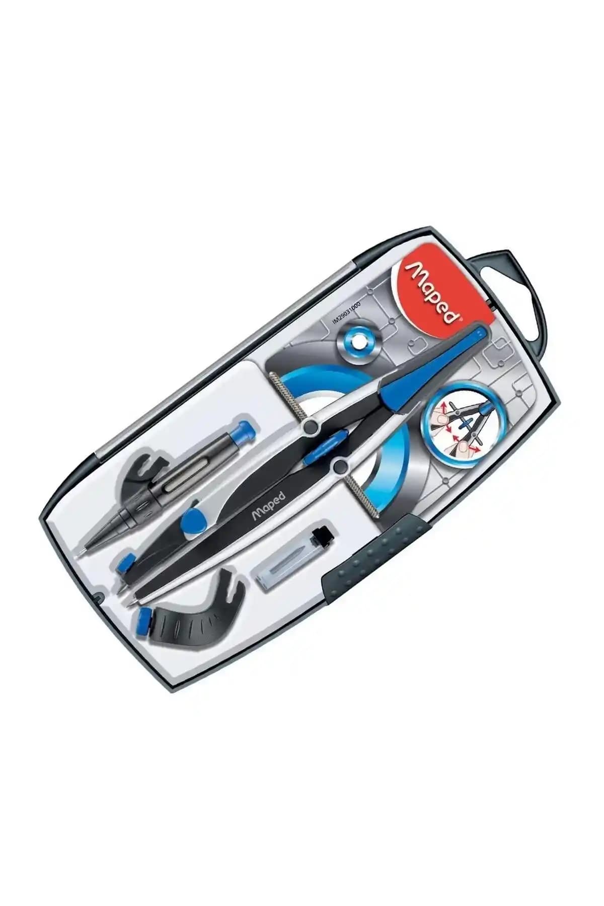 Maped 4’lü Premium Pergel Seti: Dayanıklı ve Hassas Çizim İçin Güvenilir Araç