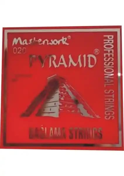 Masterwork 020 Kaliteli Saz Teli Pyramid Uzun Saplı Sazlar İçin Dayanıklı ve Yüksek Ses Kaliteli