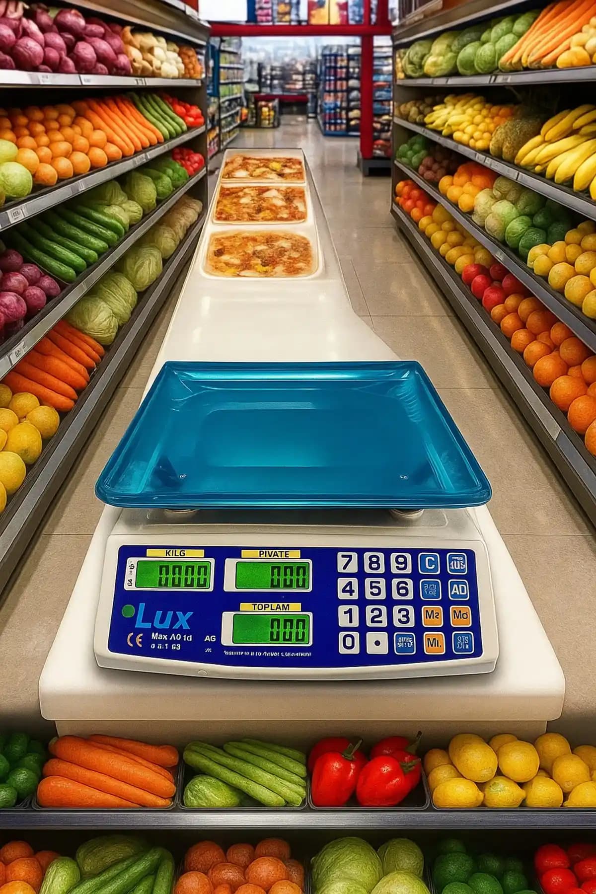 MATARMUTFAK Pazarcı ve Manavlar İçin Güçlü ve Hassas Dijital Terazi Özellikleri