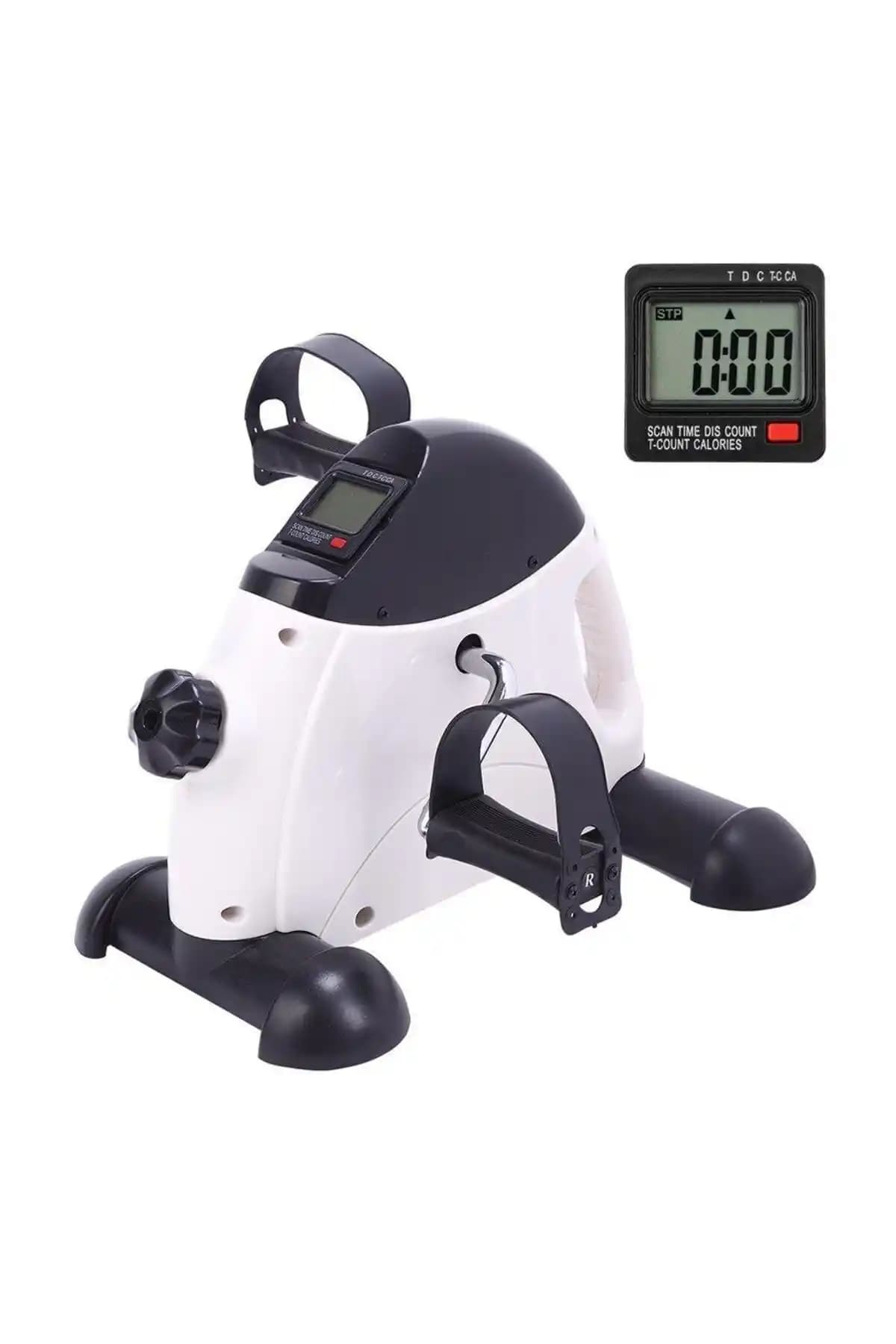 MAXİ X3 Beyaz Hattrick Egzersiz Bisikleti: Kompakt ve Çok Yönlü Ev Spor Aleti