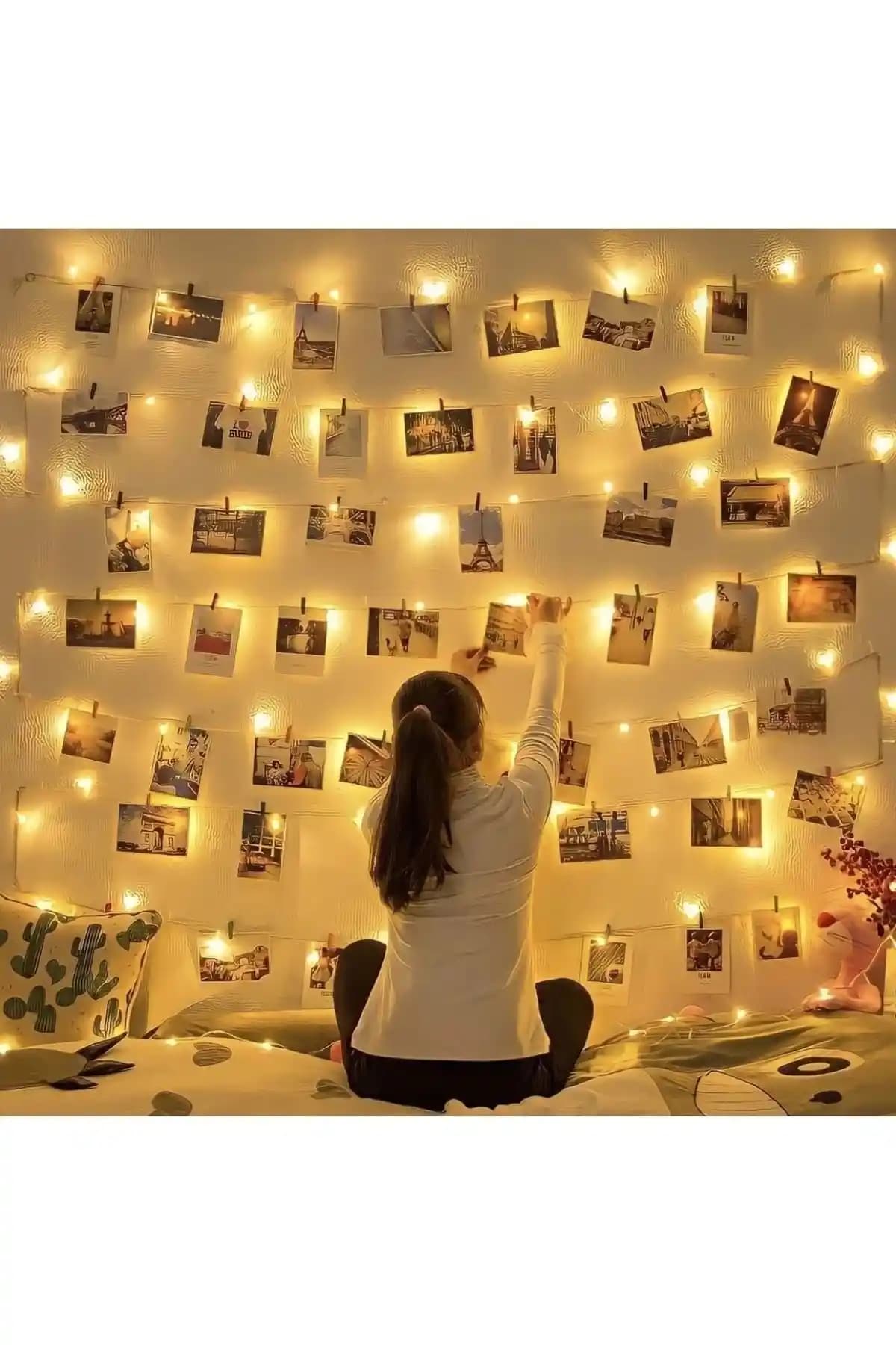 Metranya 48 Fotoğraf ve Anı Duvarı Seti ile Anılarınızı Şık ve Kalıcı Şekilde Sergileyin