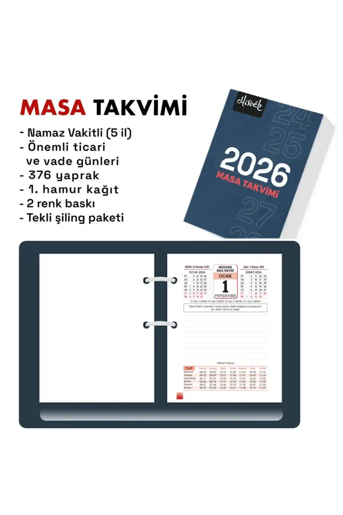 Mevlana Takvimi Masa Takvimi 2026: Geleneksel ve İşlevsel Tasarım Özellikleri