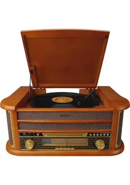 Mikado Nostalgia MN-P325 Dönence Pikap: Çok Fonksiyonlu ve Şık Müzik Çalar Cihazı