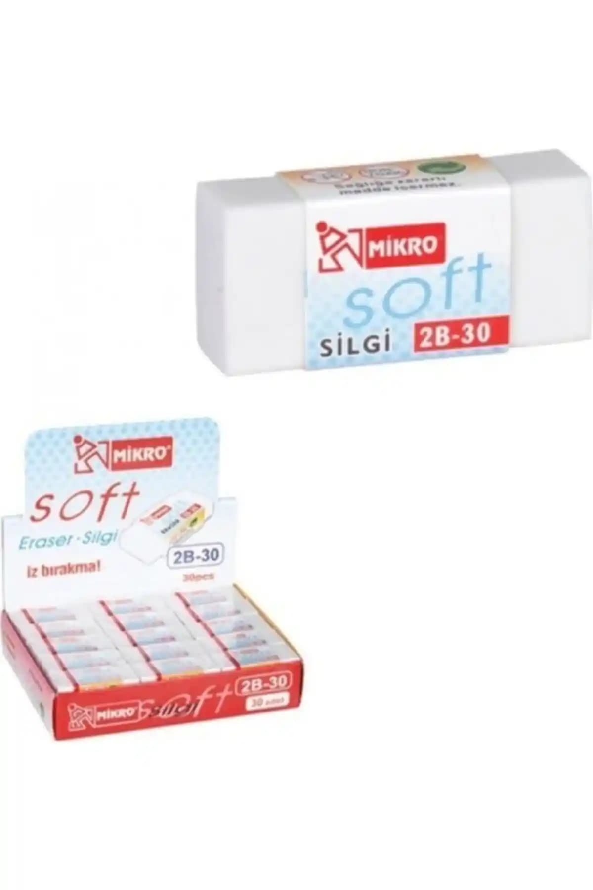 Mikro Soft 2b-30 Beyaz Silgi: Yüksek Kalite ve Güvenilir Temizlik Çözümü