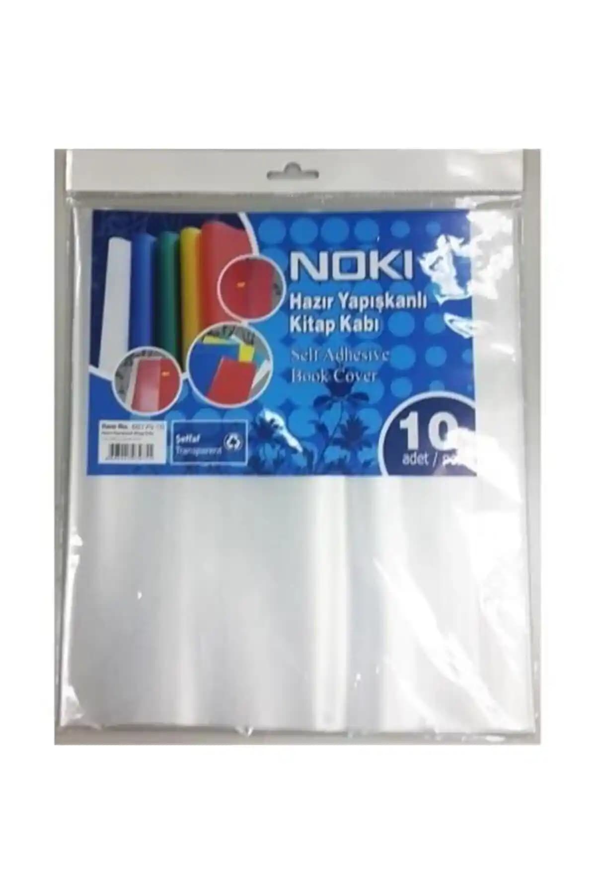 Noki Hazır Kitap Kabi Şeffaf: Fonksiyonellik ve Estetiği Bir Arada Sunan Çok Renkli Tasarım
