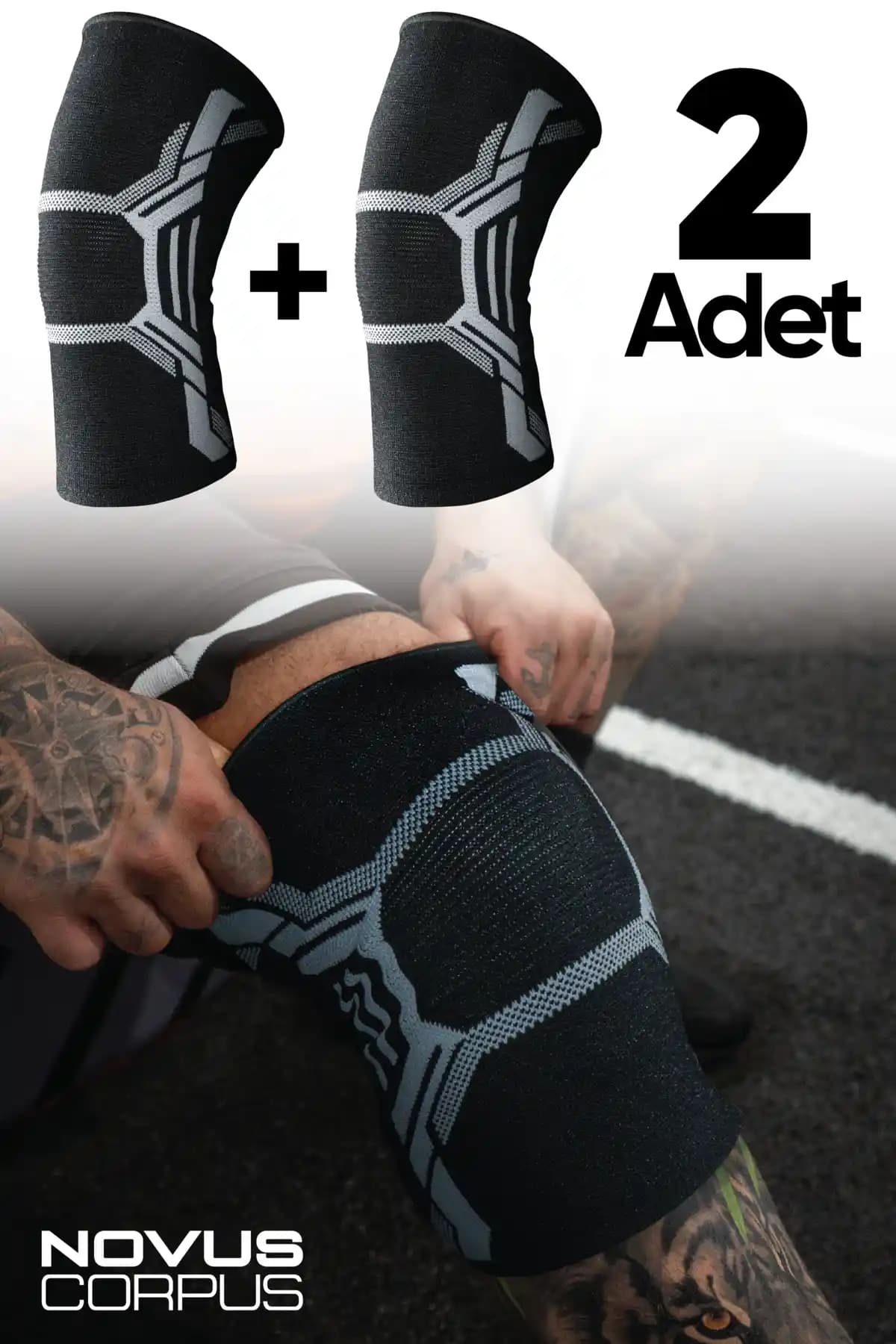 Novus Corpus No Co 2'li Spor Dizliği: Dayanıklı ve Konforlu Diz Destek Ürünü