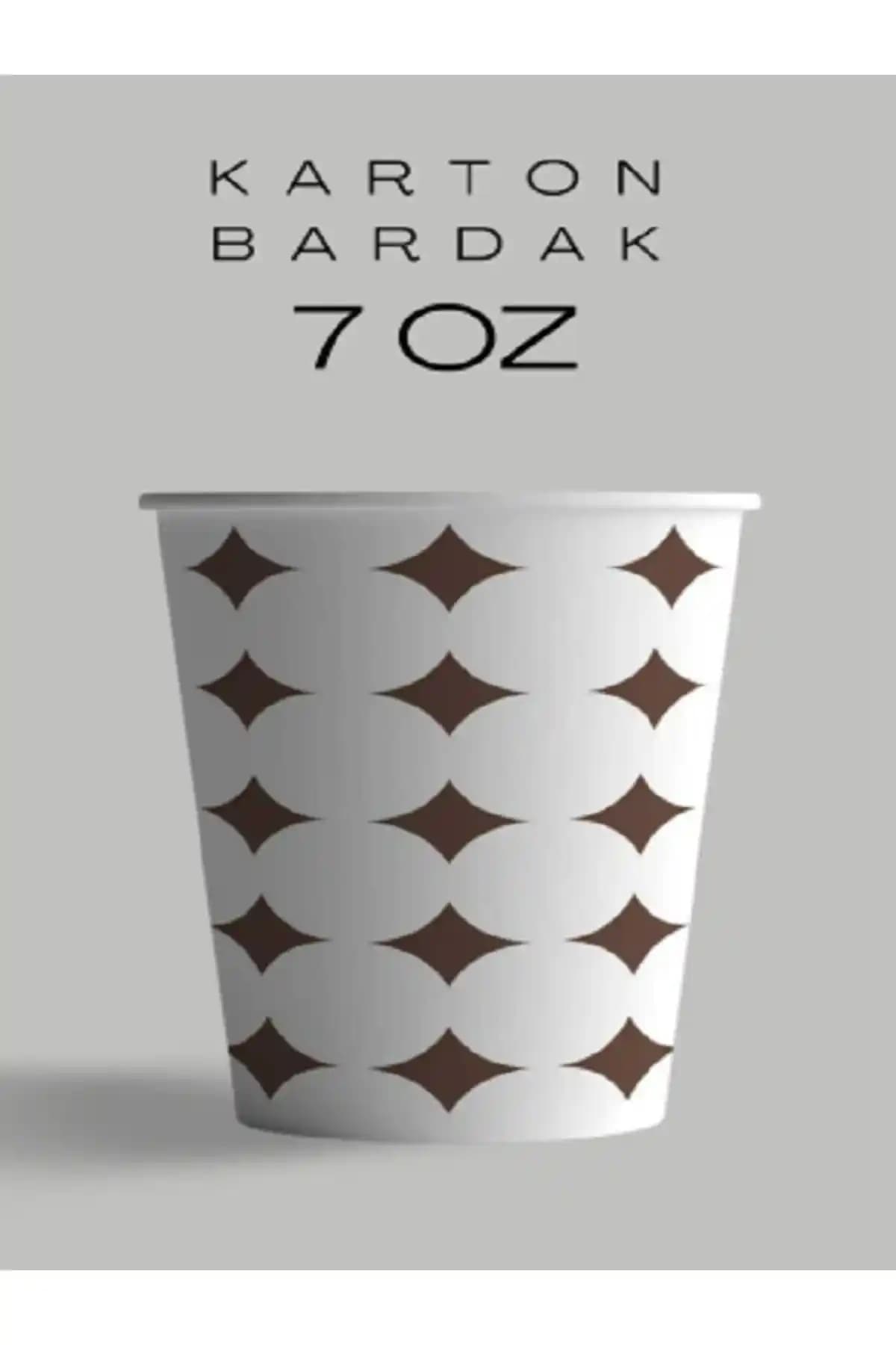 OEM Karton Bardak 3000 Adet 7 Oz - Dayanıklı ve Hijyenik Tek Kullanımlık Bardaklar