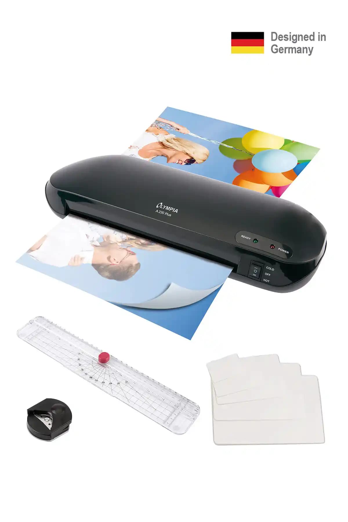 Olympia A230 PLUS 4in1 Set Laminasyon Makinesi: Çok Yönlü ve Güçlü Çözüm