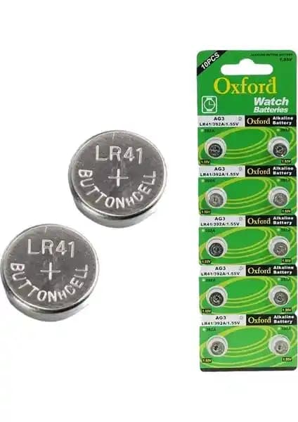 Oxford AG3 LR41 Pil Serisi: Güç ve Güvenilirlik Sunan Tek Kullanımlık Piller