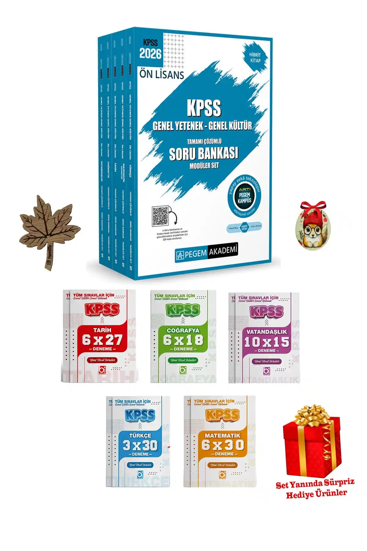 Pegem Akademi 2026 KPSS Ön Lisans Soru Bankası ve Deneme Seti Detaylı İnceleme