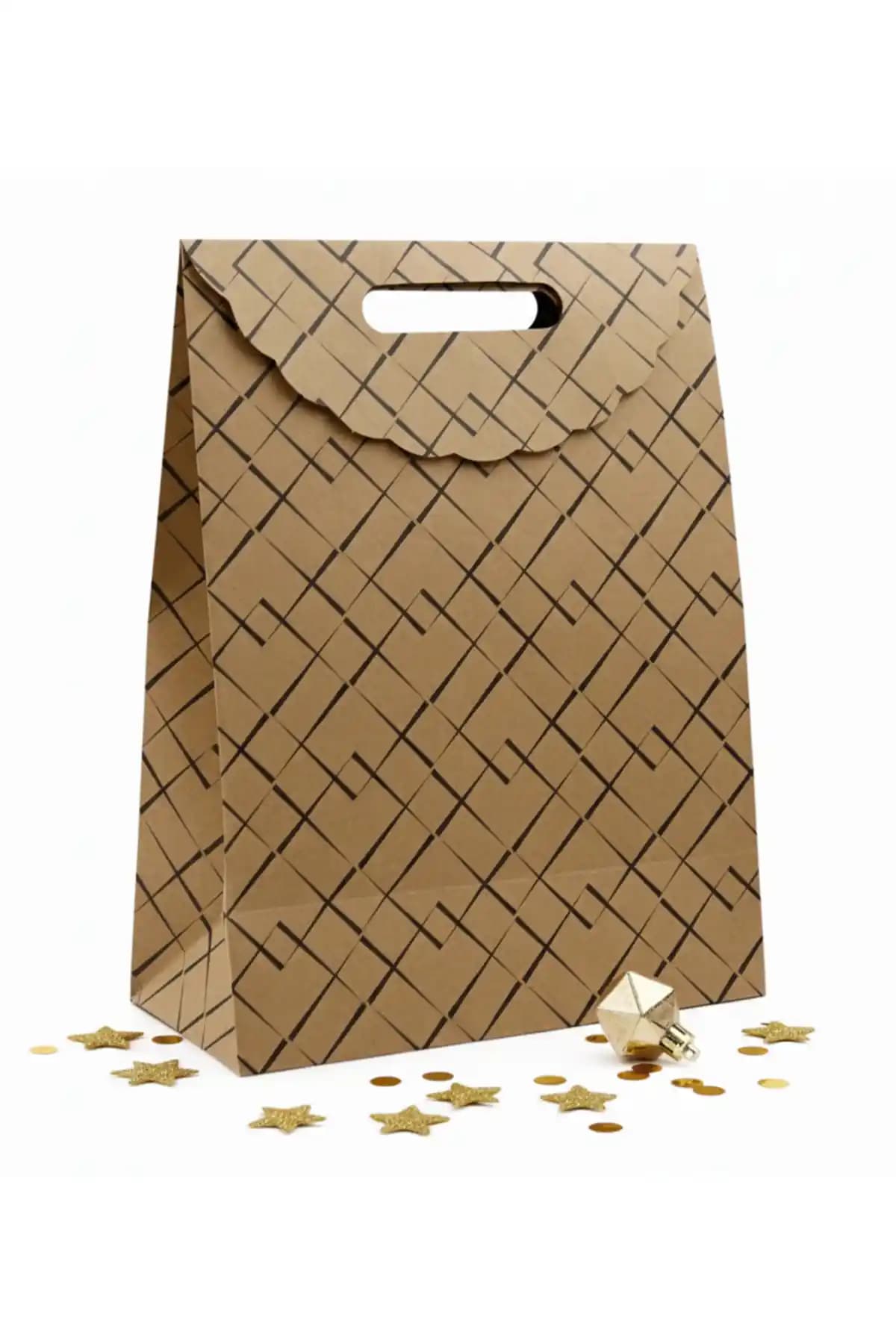 Repro Design Ufuk Çizgisi Baskılı Premium Karton Çanta: Çok Amaçlı ve Estetik Ambalaj Çözümü