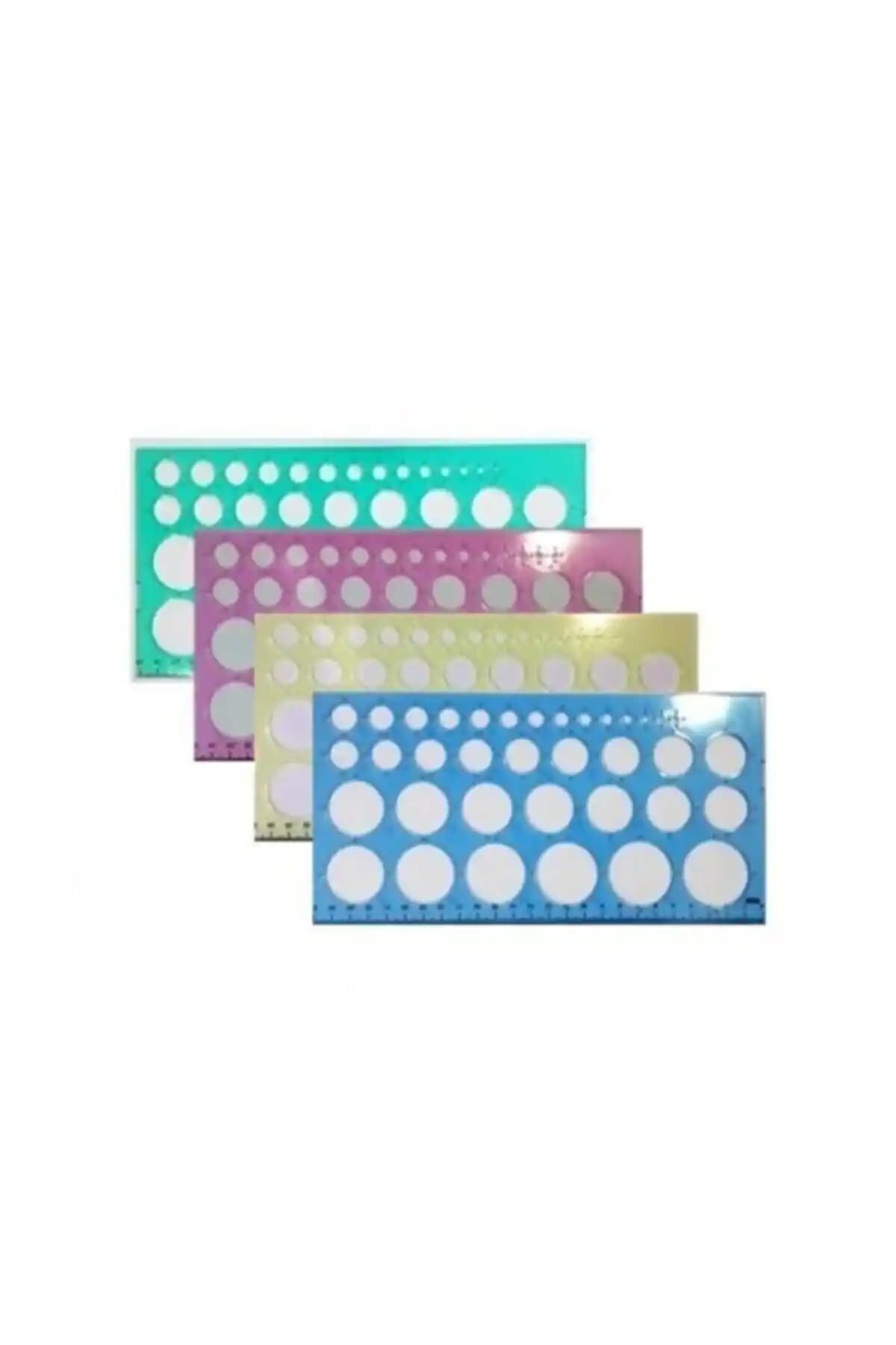 Rio Daire Şablonu 1-36 mm - Dayanıklı ve Hassas Ölçüm Aracı