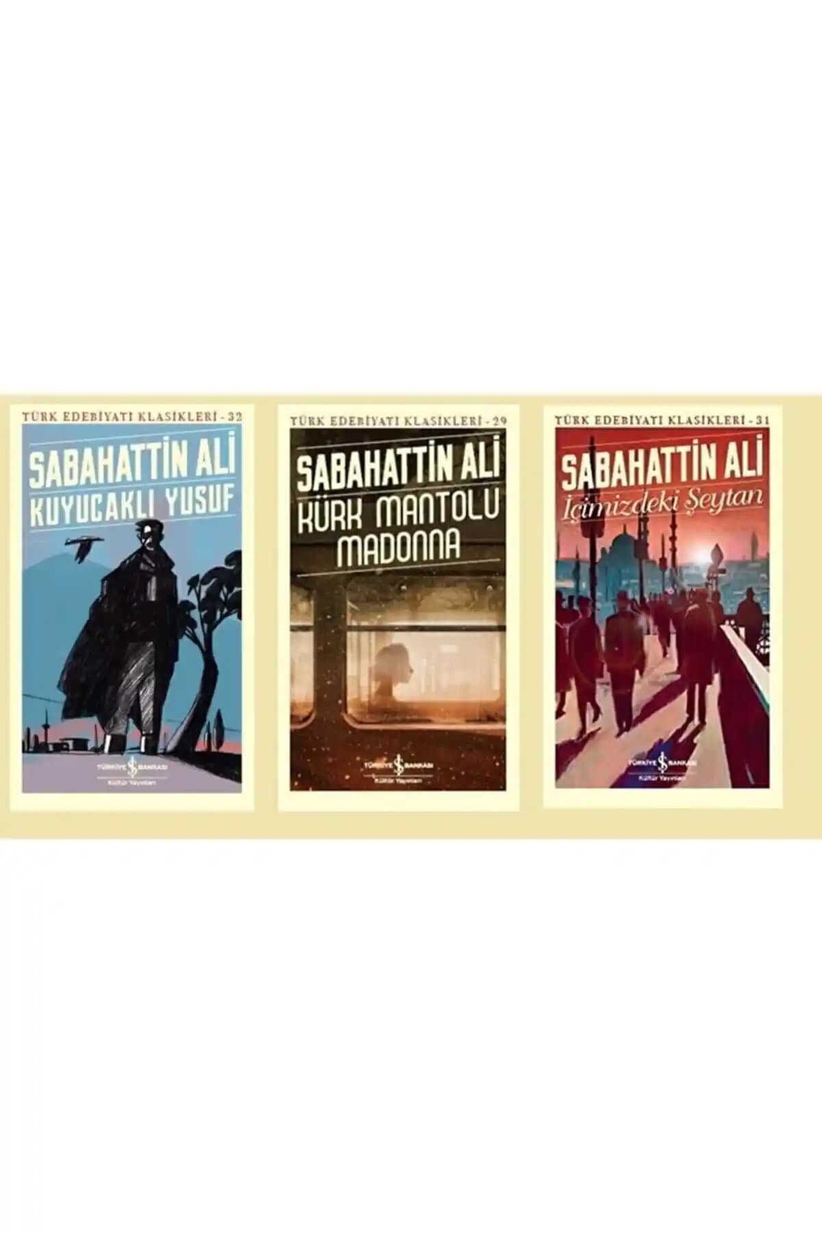 Sabahattin Ali 3'lü Kitap Seti Türk Edebiyatının Klasiklerine Derin Bir Yolculuk