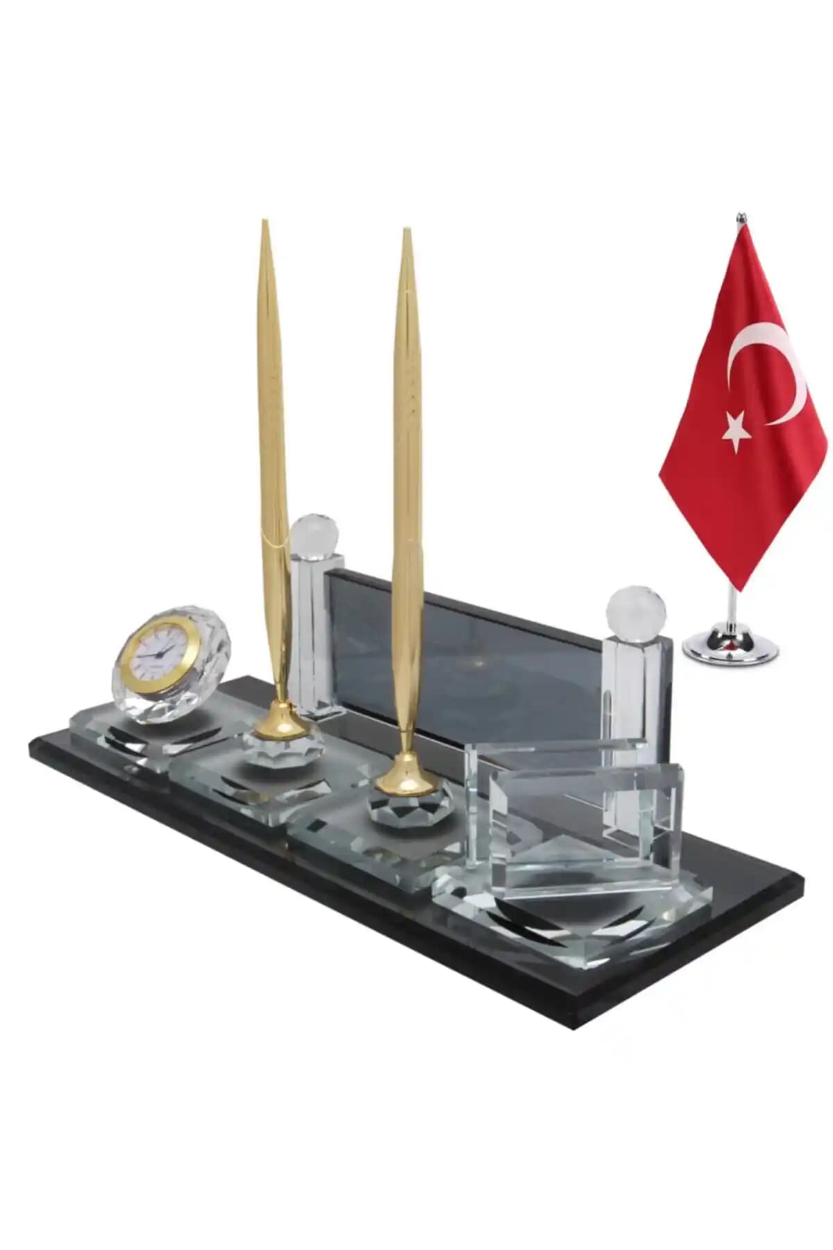 Sentez Masa Üstü İsimlik Elit: Şık ve Çok Fonksiyonlu Ofis Aksesuarı