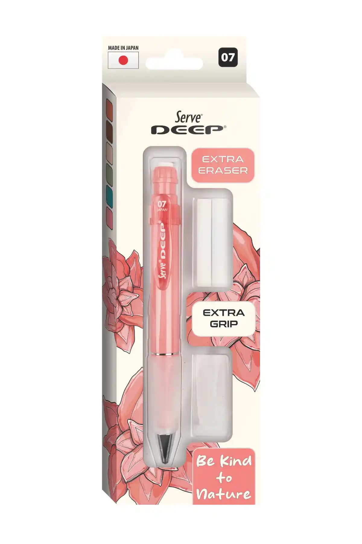 Serve Deep Versatil Kalem 07mm Toprak Tonları ile Estetik ve Fonksiyonellik Sunar