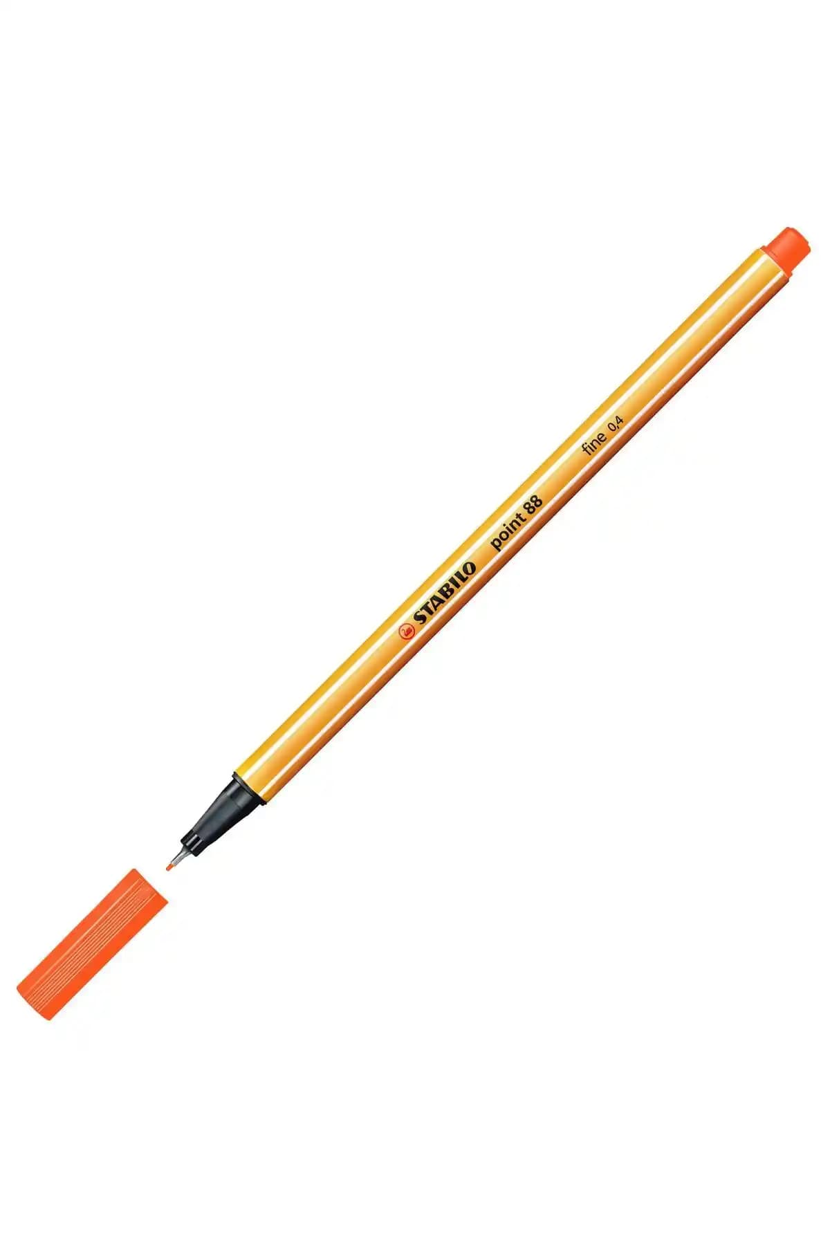 Stabilo Point 88 Fineliner 0.4mm Keçe Uçlu Kalem: Detaylı Çizim ve Yazım İçin Profesyonel Seçenek