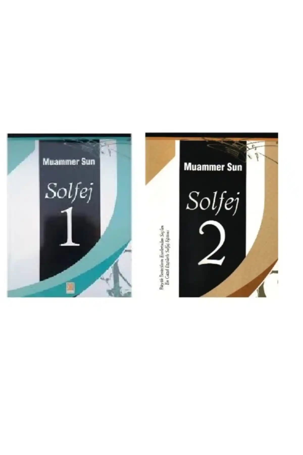 Sun Yayınevi Muammer Sun Solfej 1 + Solfej 2 Müzik Eğitimi Seti Güncel ve Güvenilir